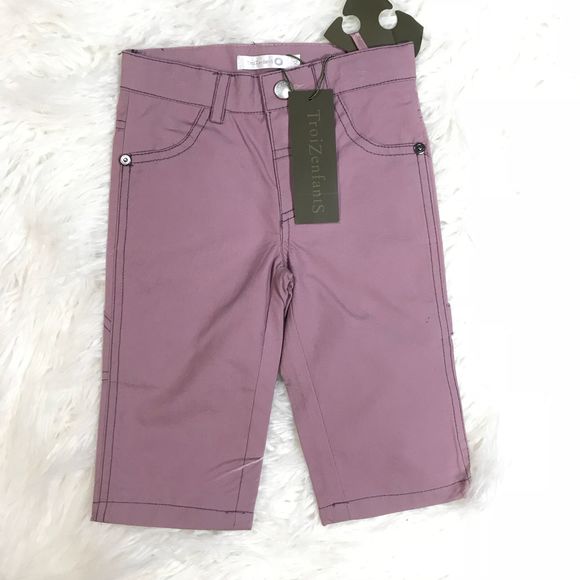 TROIZENFANTS BOY CARPENTER PANTS LAVENDER SIZE 12M - Picture 1 of 2